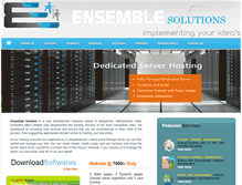 Tablet Screenshot of ensemblesolution.com